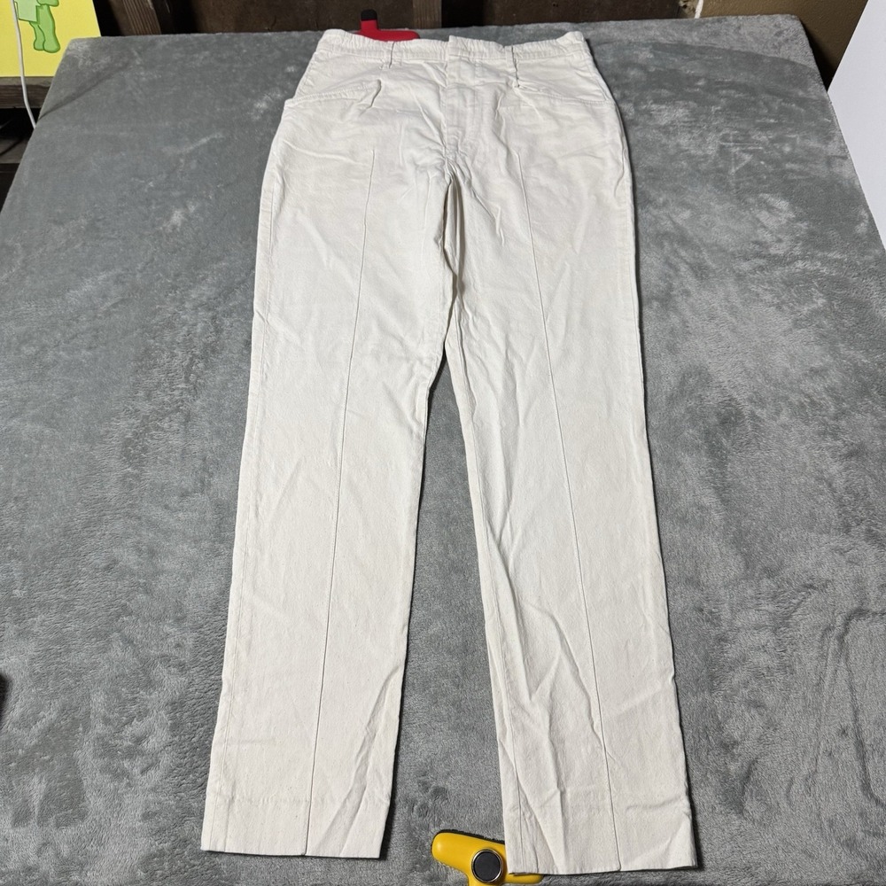 Isabel Marant Pleated Front‎ Beige Linen Pants Womens Size 38 (29x28) Designer